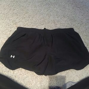 Black under armour shorts